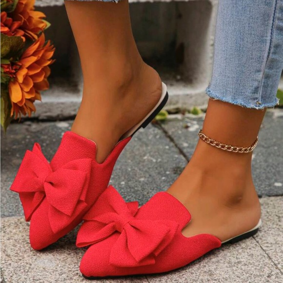 Bow Fashionable Flats 👢 - Picture 2 of 4